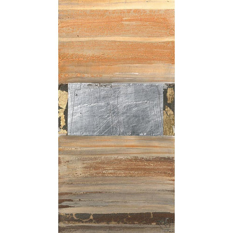 Razul White Modern Wood Framed Art Print by Richter-Armgart, Rose
