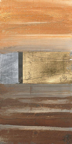 Way White Modern Wood Framed Art Print with Double Matting by Richter-Armgart, Rose