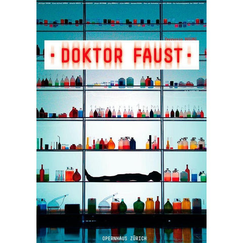 Doktor Faust Gold Ornate Wood Framed Art Print with Double Matting by Geissbuhler, K. Domenic