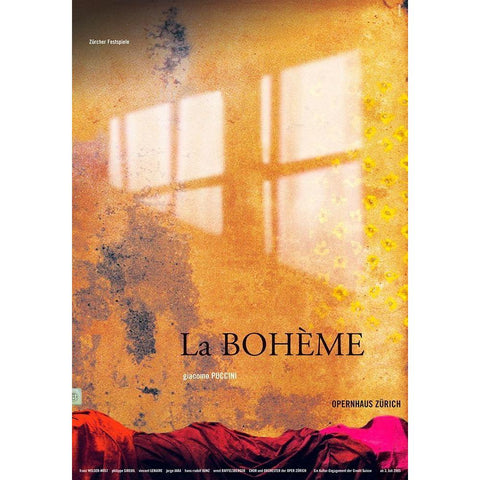 La Boheme Black Modern Wood Framed Art Print with Double Matting by Geissbuhler, K. Domenic