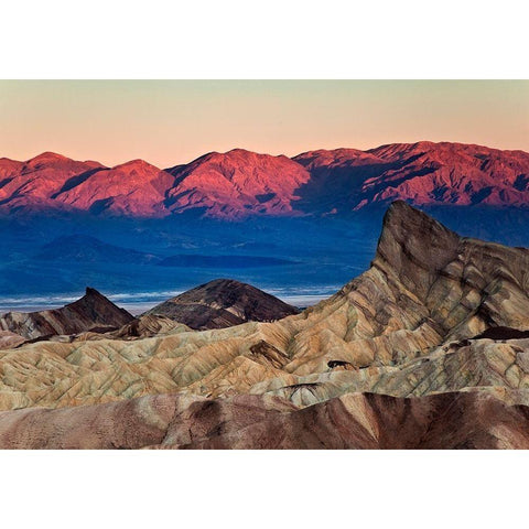 Death Valley 6 Black Modern Wood Framed Art Print by Ernemann, Lothar