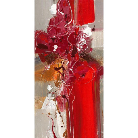 Jazz III Black Modern Wood Framed Art Print by Ball, Veronique