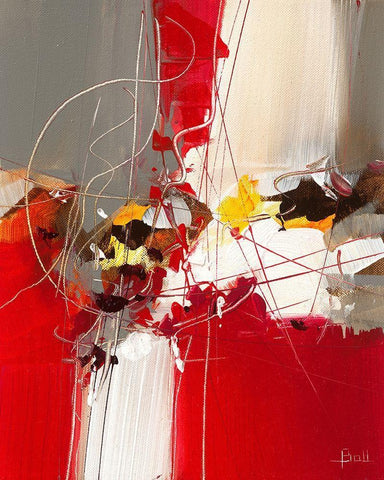 Passage Black Ornate Wood Framed Art Print with Double Matting by Ball, Veronique