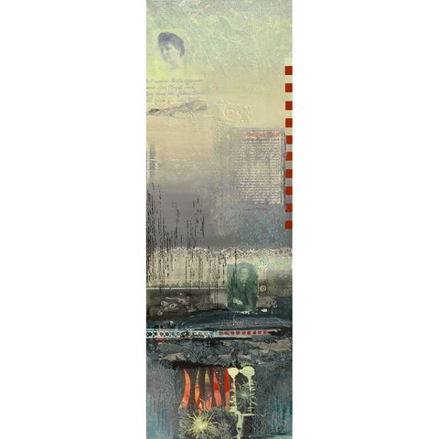 Mahler I Black Modern Wood Framed Art Print by Holtkamp, Margreet