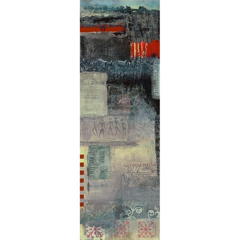 Mahler II Black Modern Wood Framed Art Print by Holtkamp, Margreet