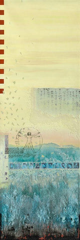 Mahler III Black Ornate Wood Framed Art Print with Double Matting by Holtkamp, Margreet