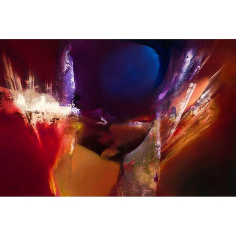 De Over Winning Gold Ornate Wood Framed Art Print with Double Matting by ARVEE