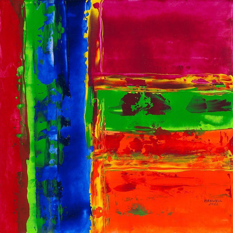 ete indien Black Ornate Wood Framed Art Print with Double Matting by MAXWELL