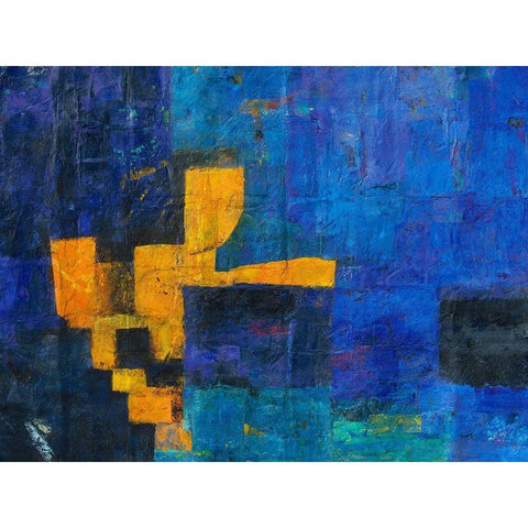 Link Resting Black Modern Wood Framed Art Print by Vilsboll, Anne