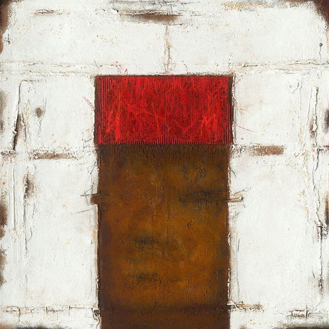 Werk Nr. 10_11 Kein Titel Gold Ornate Wood Framed Art Print with Double Matting by Eckerle, Rudi