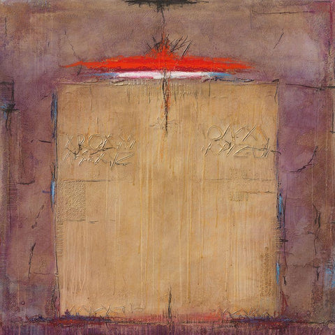 Werk Nr. 11_20 Kein Titel Gold Ornate Wood Framed Art Print with Double Matting by Eckerle, Rudi