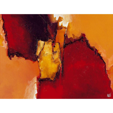 Orkis bourbon White Modern Wood Framed Art Print by Marchi