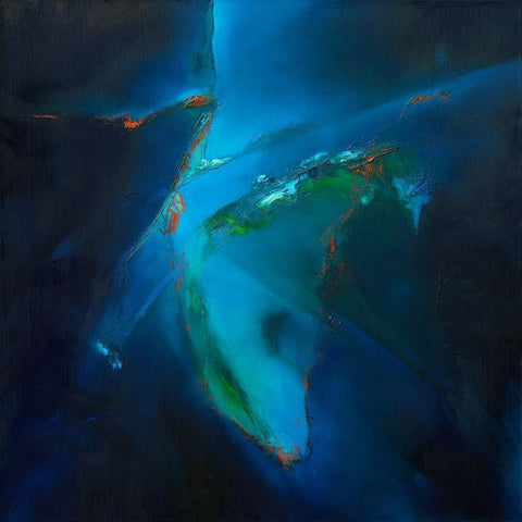 Light of Day Black Modern Wood Framed Art Print by ARVEE