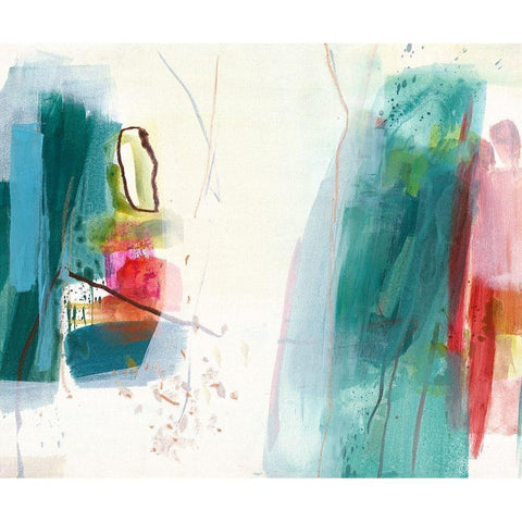 Durchbruch Black Modern Wood Framed Art Print with Double Matting by Schafer, Jenny