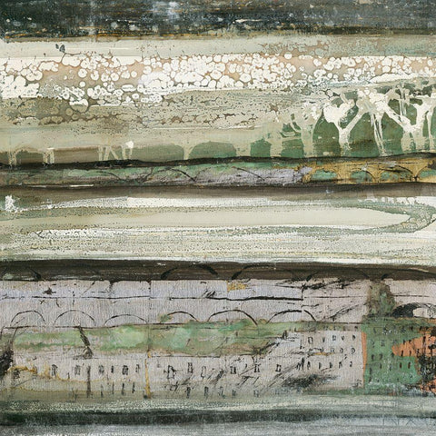 3. Silversea Black Modern Wood Framed Art Print with Double Matting by Richter-Armgart, Rose