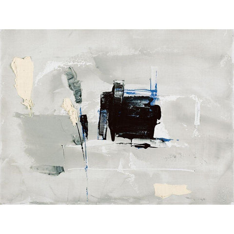 Design and Flowers VII Black Modern Wood Framed Art Print by Choisy, Christian