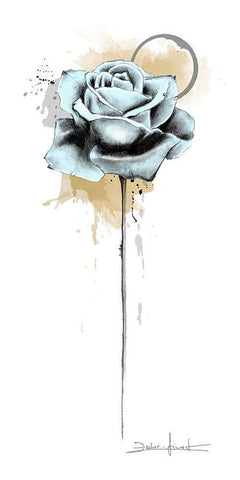 Urban Romance I Black Ornate Wood Framed Art Print with Double Matting by Zacher-Finet, Isabelle