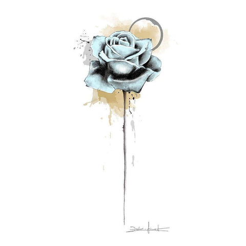 Urban Romance I Black Modern Wood Framed Art Print by Zacher-Finet, Isabelle