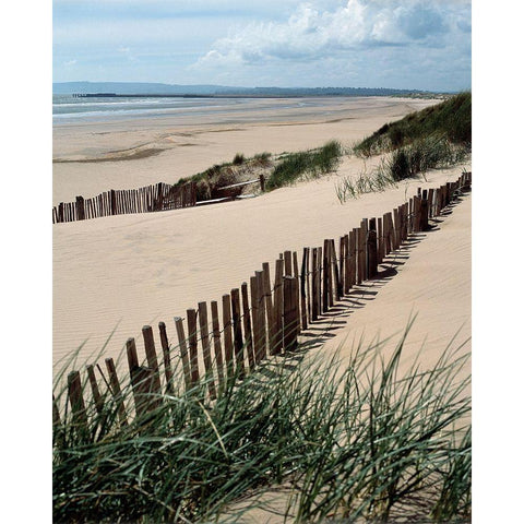 Drifting Sands Black Modern Wood Framed Art Print with Double Matting by Copeland, Gill