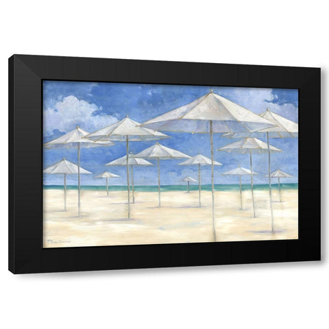 Blanco Beach I - Light Black Modern Wood Framed Art Print by Brent, Paul