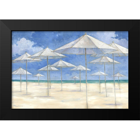 Blanco Beach I - Light Black Modern Wood Framed Art Print by Brent, Paul