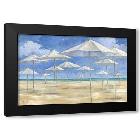 Blanco Beach I Black Modern Wood Framed Art Print by Brent, Paul