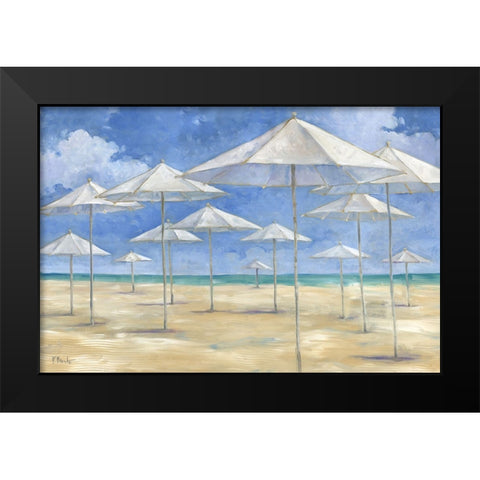 Blanco Beach I Black Modern Wood Framed Art Print by Brent, Paul