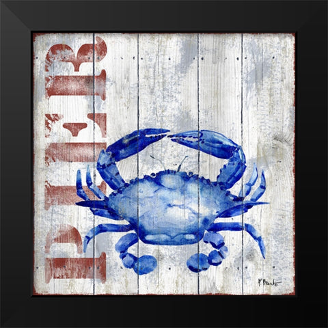 Tisbury Crustaceans I Black Modern Wood Framed Art Print by Brent, Paul