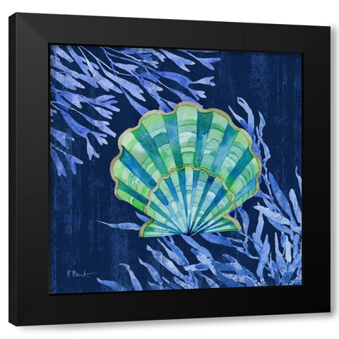 Bondi Shells I Black Modern Wood Framed Art Print by Brent, Paul