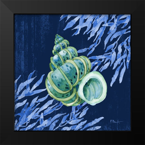 Bondi Shells III Black Modern Wood Framed Art Print by Brent, Paul