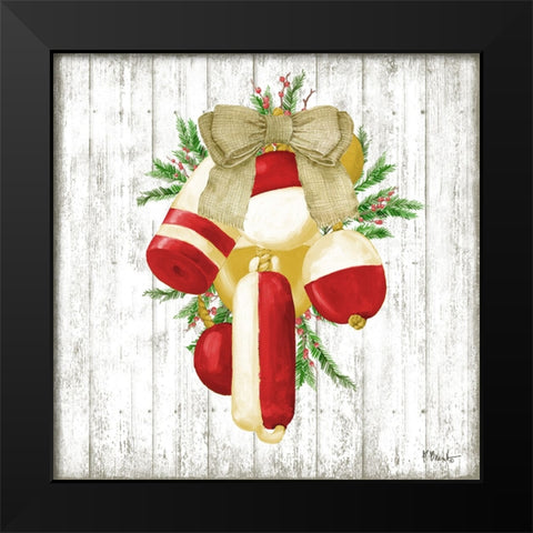 Nautical Holiday II Black Modern Wood Framed Art Print by Brent, Paul