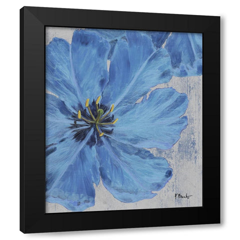 Floral Bloom VIII Black Modern Wood Framed Art Print by Brent, Paul