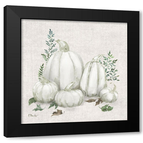 Heirloom Harvest III - Sage Black Modern Wood Framed Art Print by Brent, Paul