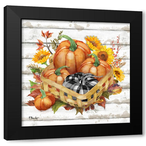 Rustic Fall III Black Modern Wood Framed Art Print with Double Matting by Brent, Paul