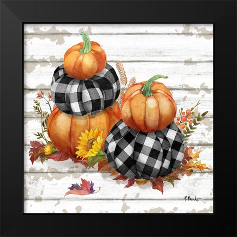 Rustic Fall IV Black Modern Wood Framed Art Print by Brent, Paul