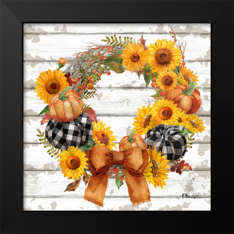 Rustic Fall VII Black Modern Wood Framed Art Print by Brent, Paul