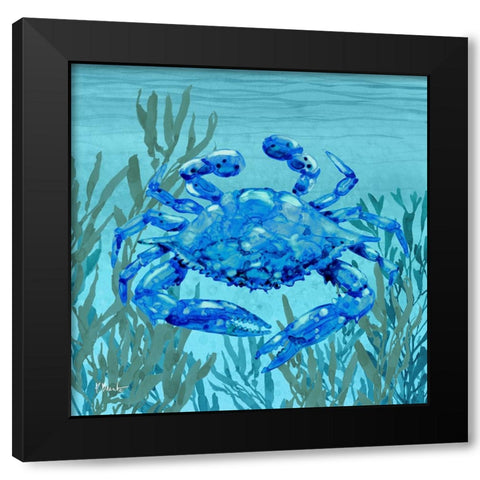 Tonga Sealife III Black Modern Wood Framed Art Print by Brent, Paul