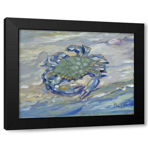 East Point Crab Black Modern Wood Framed Art Print by Brent, Paul