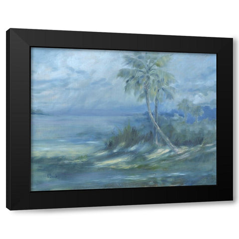 Nebulous Palms - Daybreak Black Modern Wood Framed Art Print with Double Matting by Brent, Paul