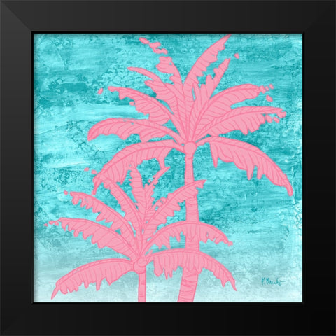 Sketched Palm II Black Modern Wood Framed Art Print by Brent, Paul