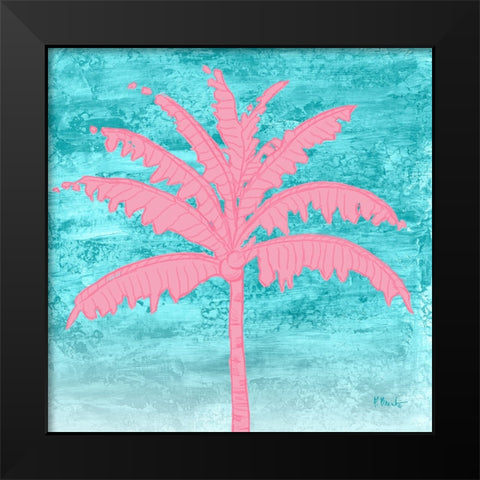 Sketched Palm IV Black Modern Wood Framed Art Print by Brent, Paul