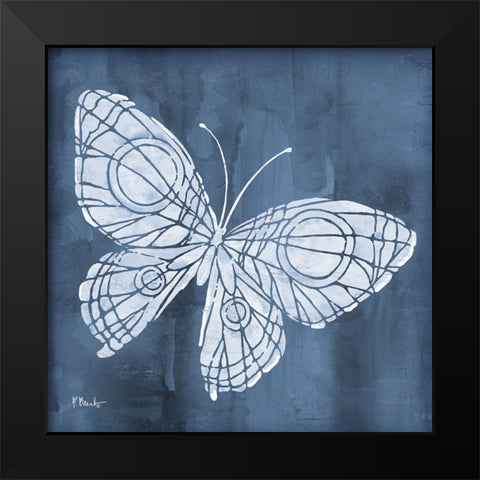 Garden Flight I Black Modern Wood Framed Art Print by Brent, Paul