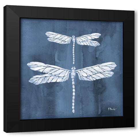 Garden Flight II Black Modern Wood Framed Art Print by Brent, Paul