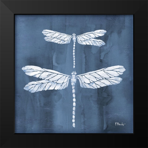 Garden Flight II Black Modern Wood Framed Art Print by Brent, Paul
