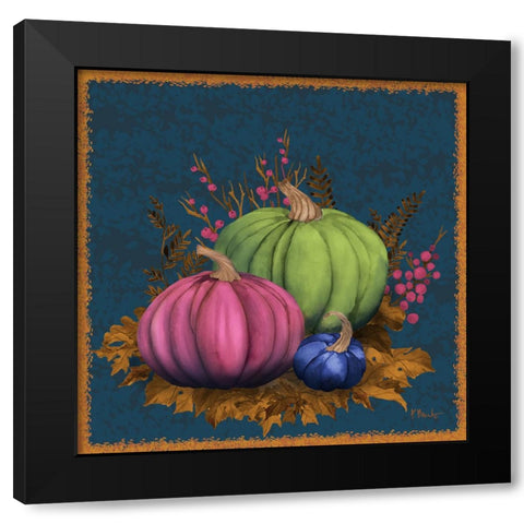 Jeweled Bounty II Black Modern Wood Framed Art Print with Double Matting by Brent, Paul