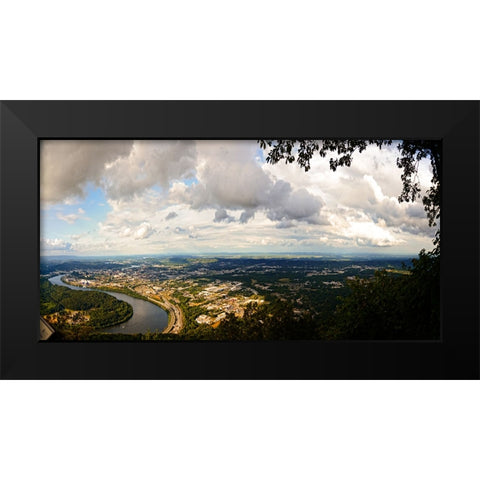 Afternoon Cruise Black Modern Wood Framed Art Print by Lee, Rachel