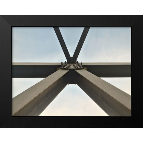 Architectural 2 Black Modern Wood Framed Art Print by Lee, Rachel