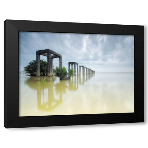 Architectural 4 Black Modern Wood Framed Art Print by Lee, Rachel