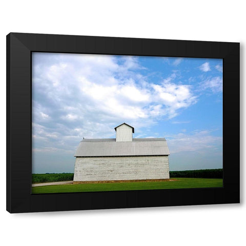 Barn 3 Black Modern Wood Framed Art Print with Double Matting by Lee, Rachel