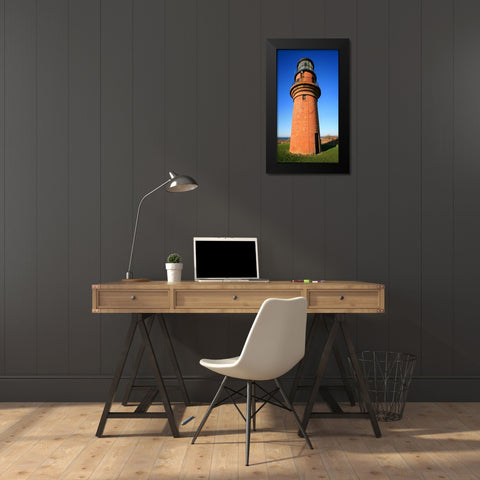 Beach 13 Black Modern Wood Framed Art Print by Lee, Rachel